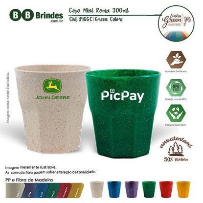 Imagem de Copo Mini Roma Green Colors