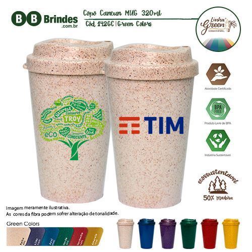 Imagem de Copo Cancun Green Colors MUG 320ml