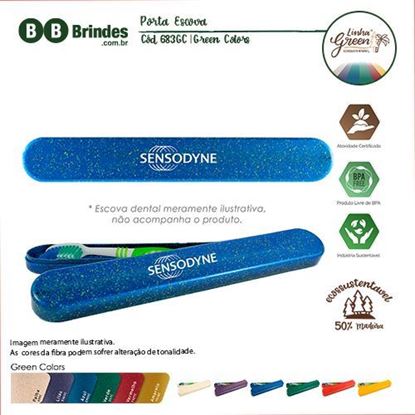 Imagem de Porta Escova  Dental Green Colors