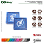 KIT PORTA COPOS QUADRADO ECOLÓGICO 2 PÇS - PLASTICARIA