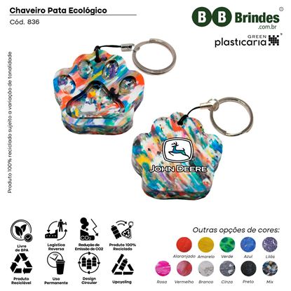 CHAVEIRO PATA ECOLÓGICO - PLASTICARIA