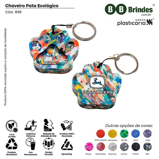 CHAVEIRO PATA ECOLÓGICO - PLASTICARIA